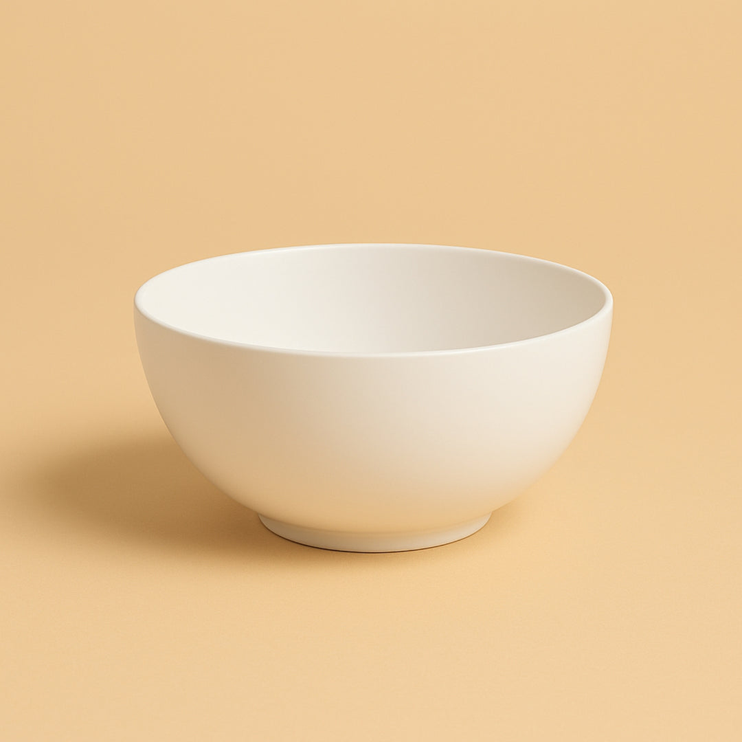 Custom ceramic bowl in white, perfect for any occasion when you buy ceramic bowls online