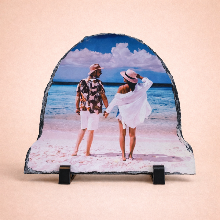 Custom Stone Photo Stand