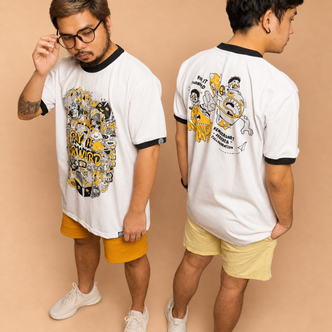 CRAZY DESIGNS TEE SHIRT