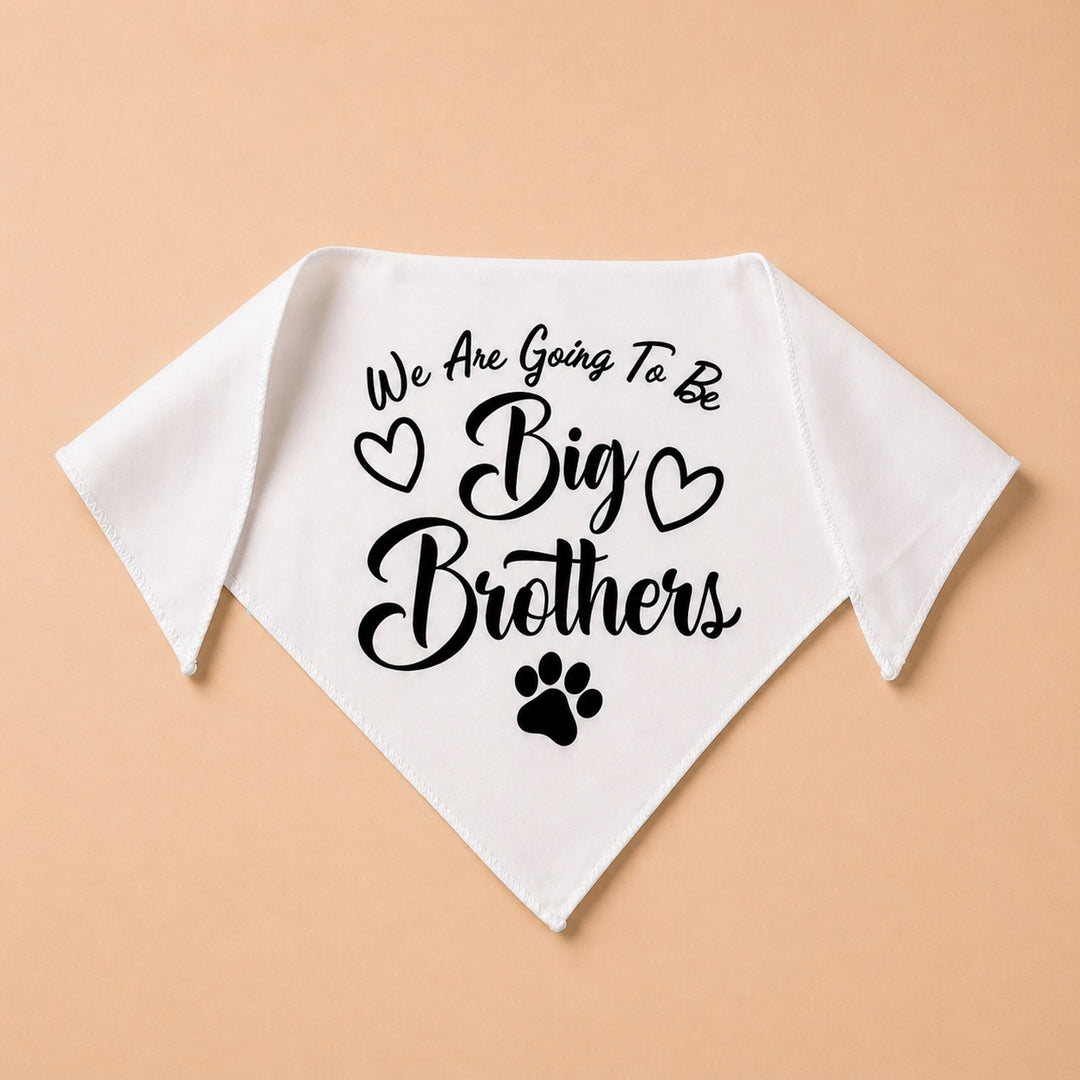 Custom Tie-On Pet Bandana