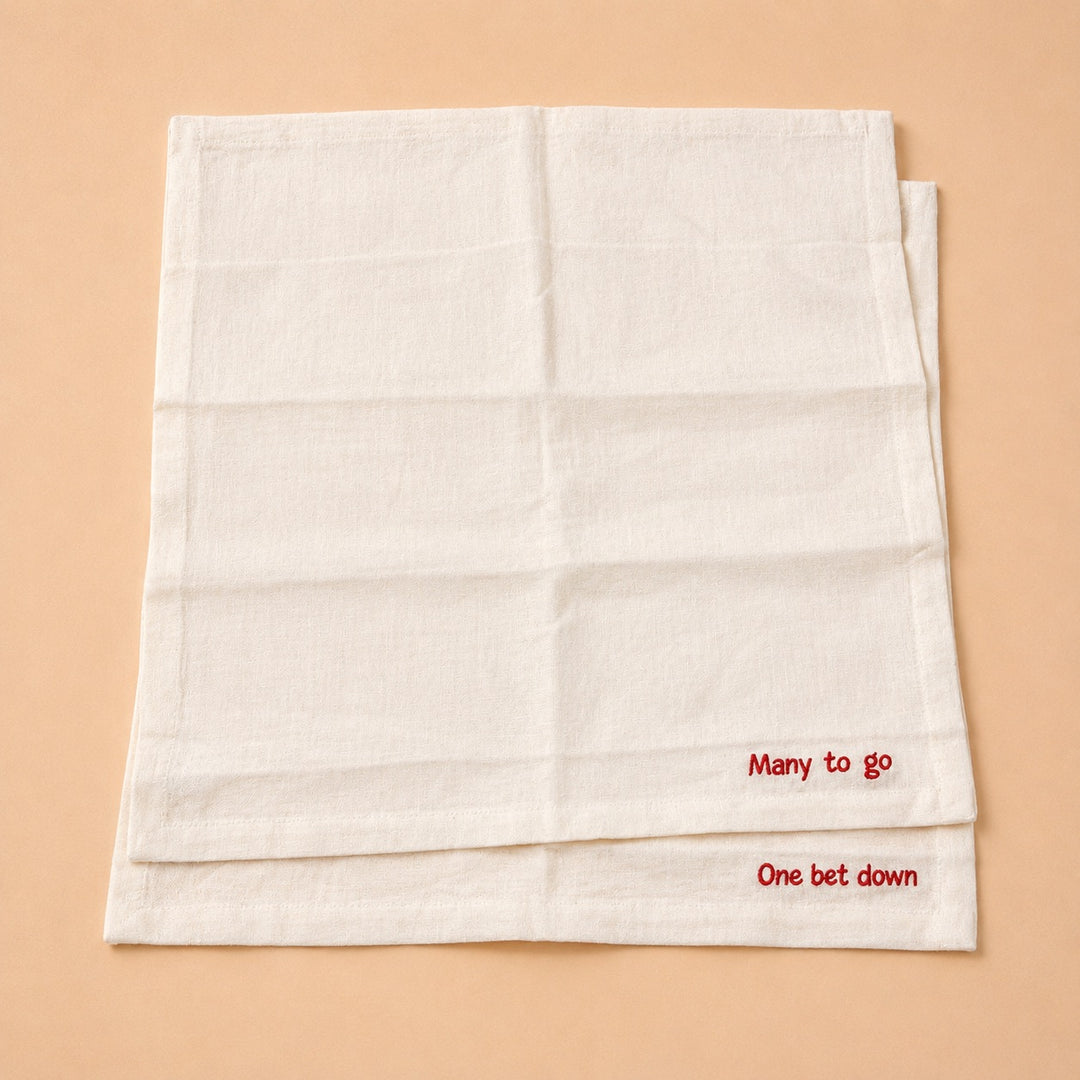 Embroidered Message Handkerchief