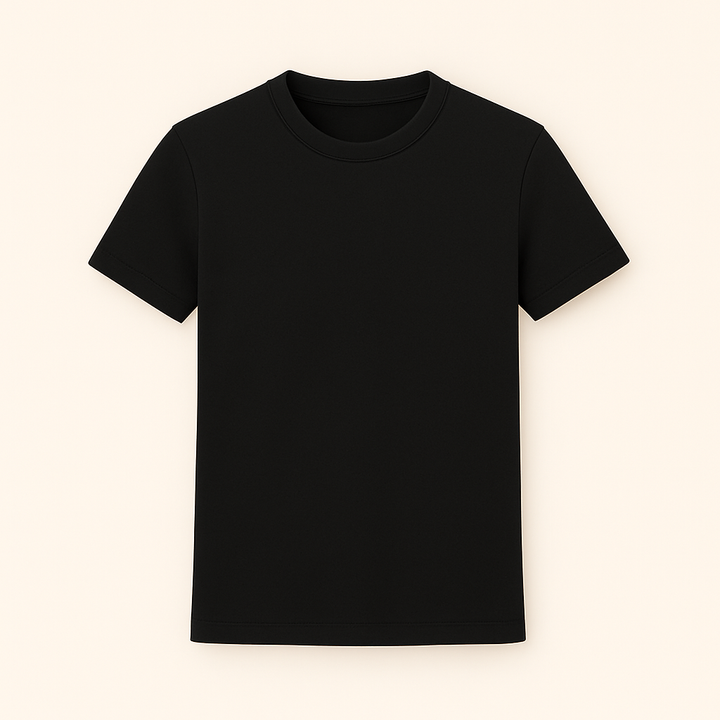 Black custom t-shirt by dreamwithreem perfect for a personalized fashion t-shirt look
