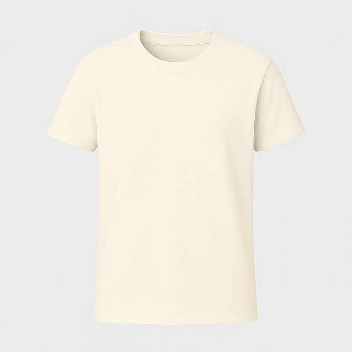 Cream color custom T-shirt by dreamwithreem perfect as a personalized fashion t-shirt