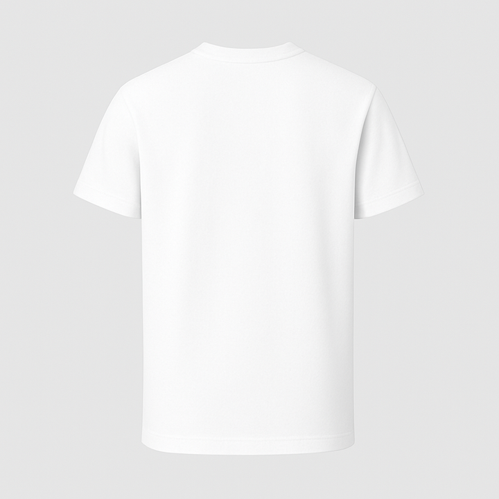 White plain custom T-shirt from dreamwithreem perfect as a personalized fashion t-shirt