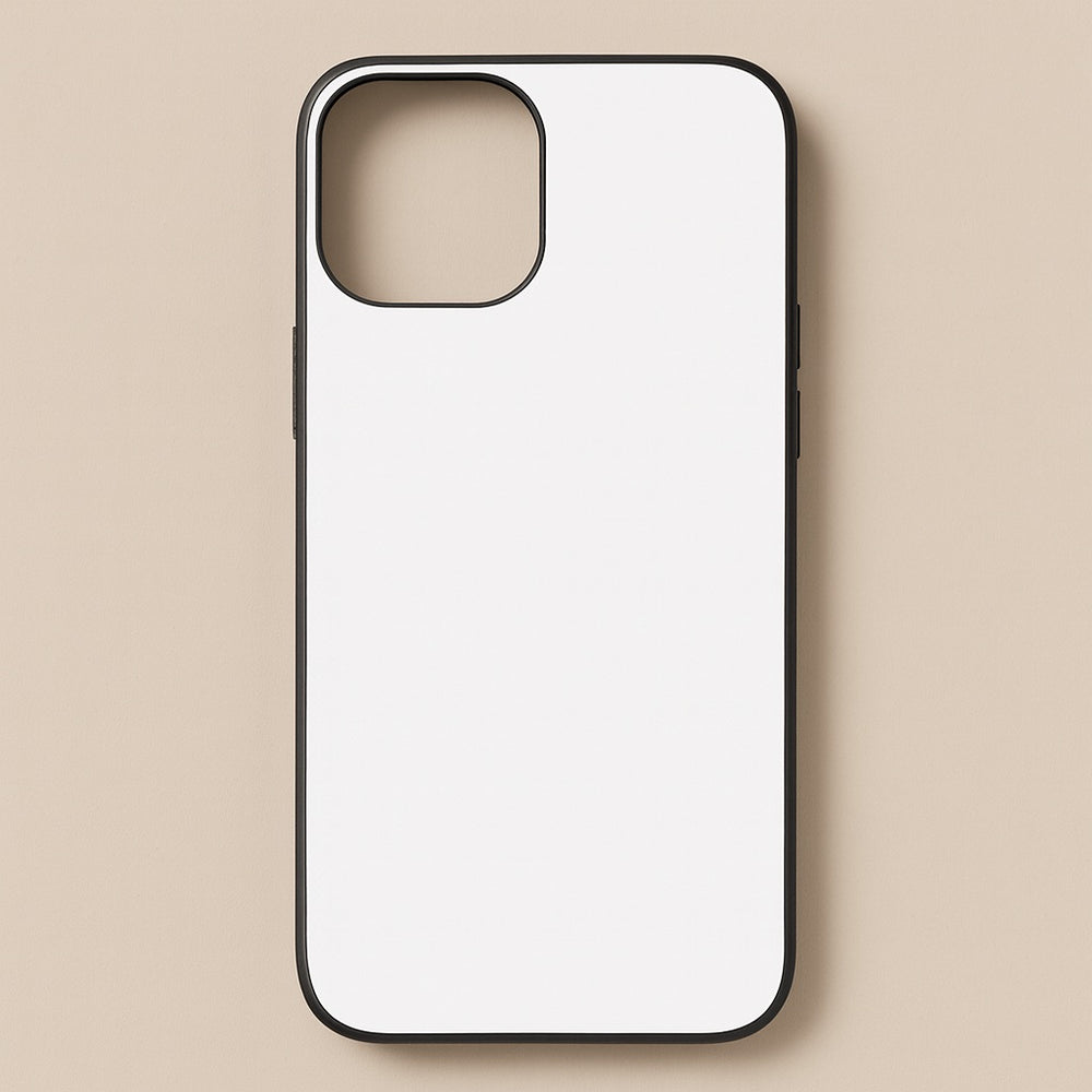 dreamwithreem blank white phone case with black bumper and camera cutout for customizable mobile cover online