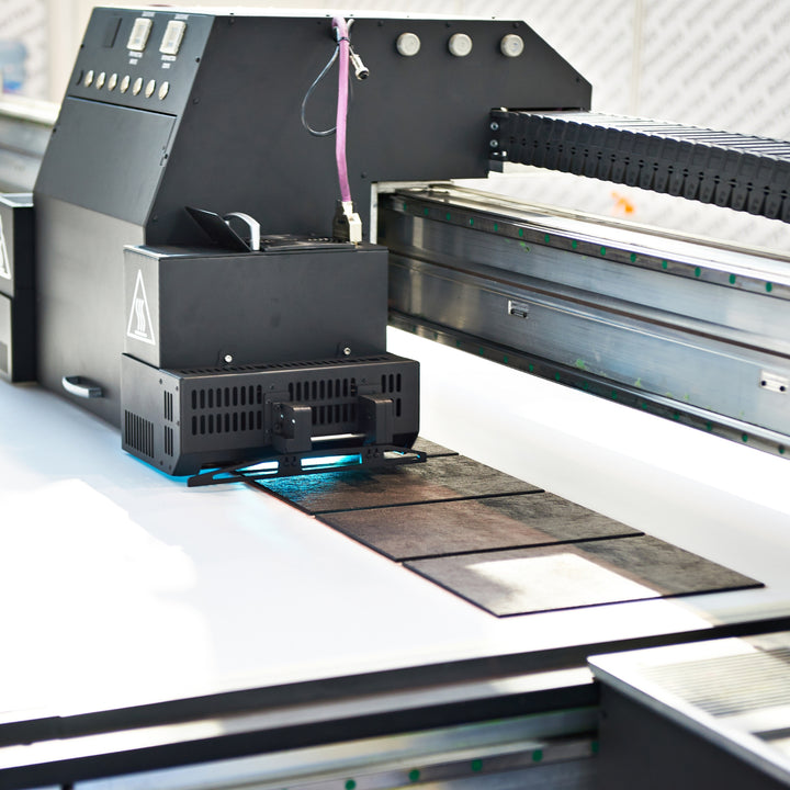 Custom print machine creating personalized UV printed gifts Dubai on various materials